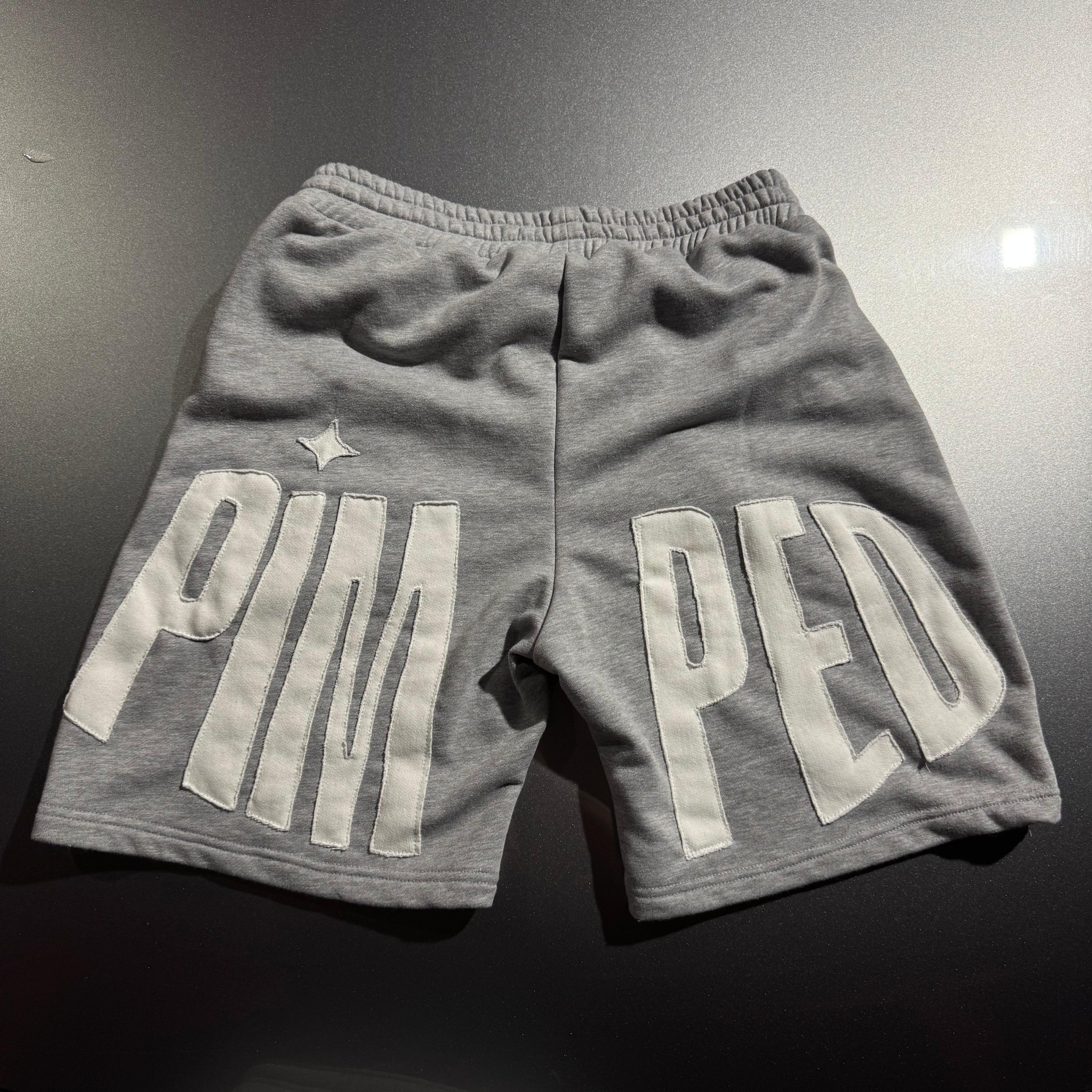 PIMPED SHORTS 1.0 GREY-WHITE