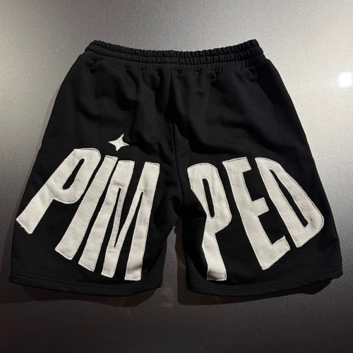 PIMPED SHORTS 1.0 BLACK-WHITE