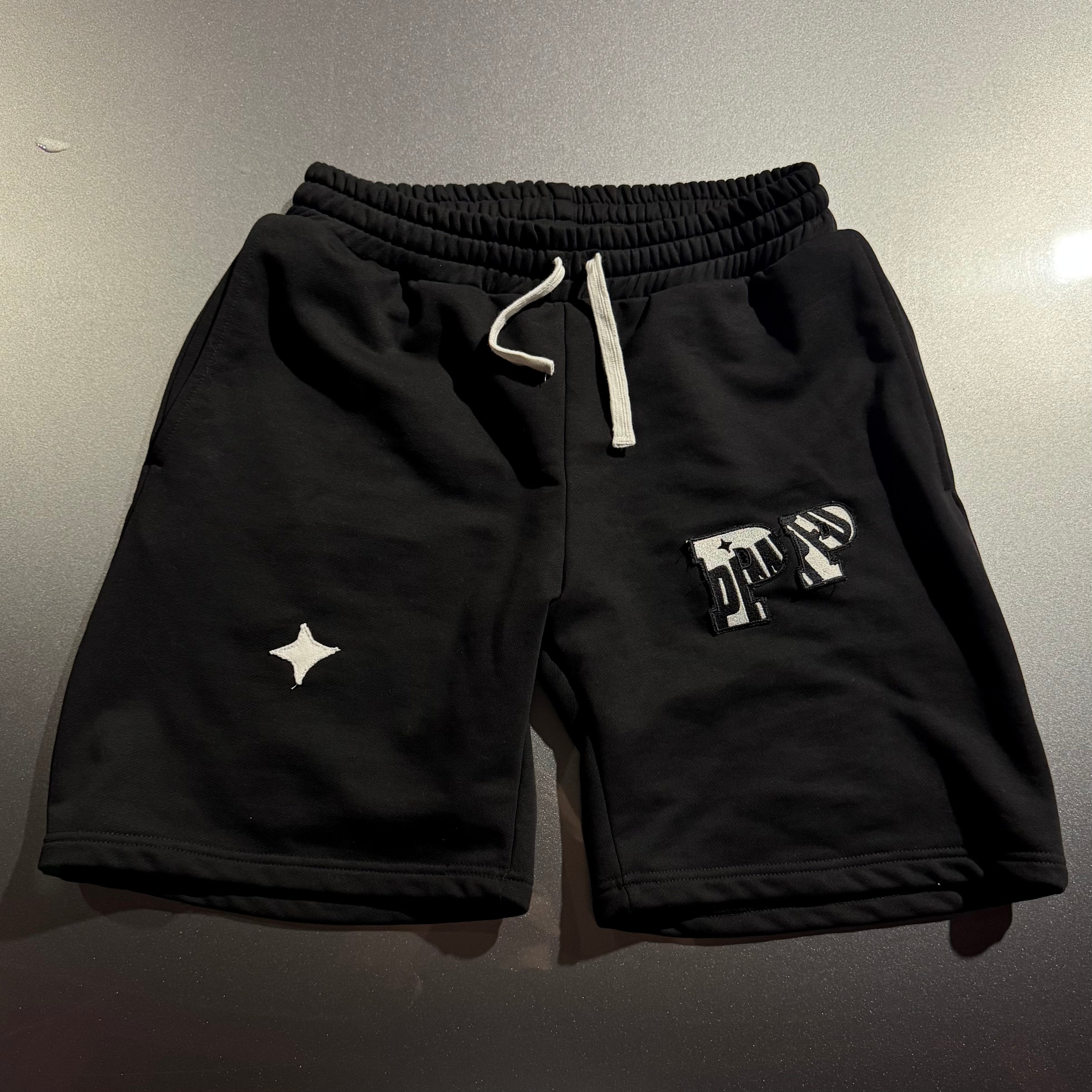 PIMPED SHORTS 1.0 BLACK-WHITE