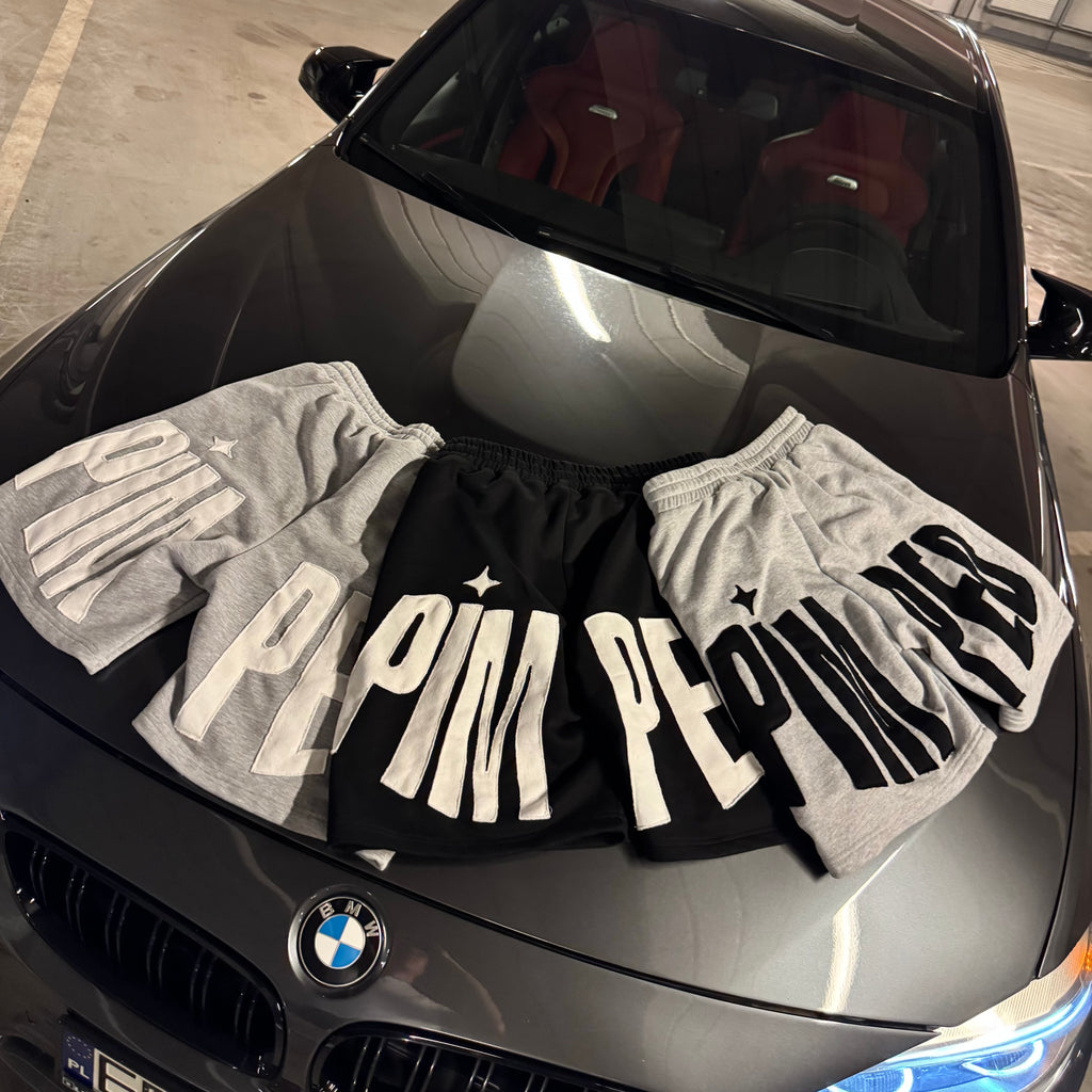 PIMPED SHORTS 1.0 BLACK-WHITE