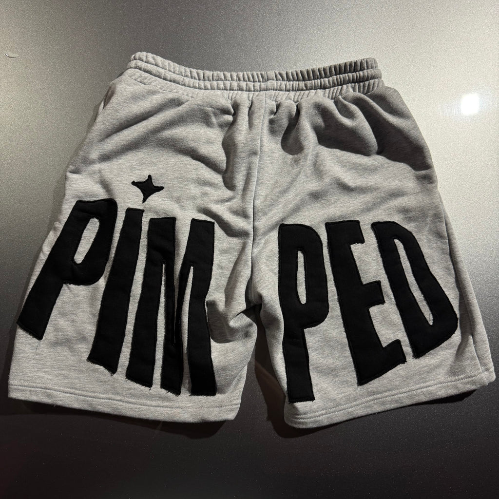 PIMPED SHORTS 1.0 GREY-BLACK