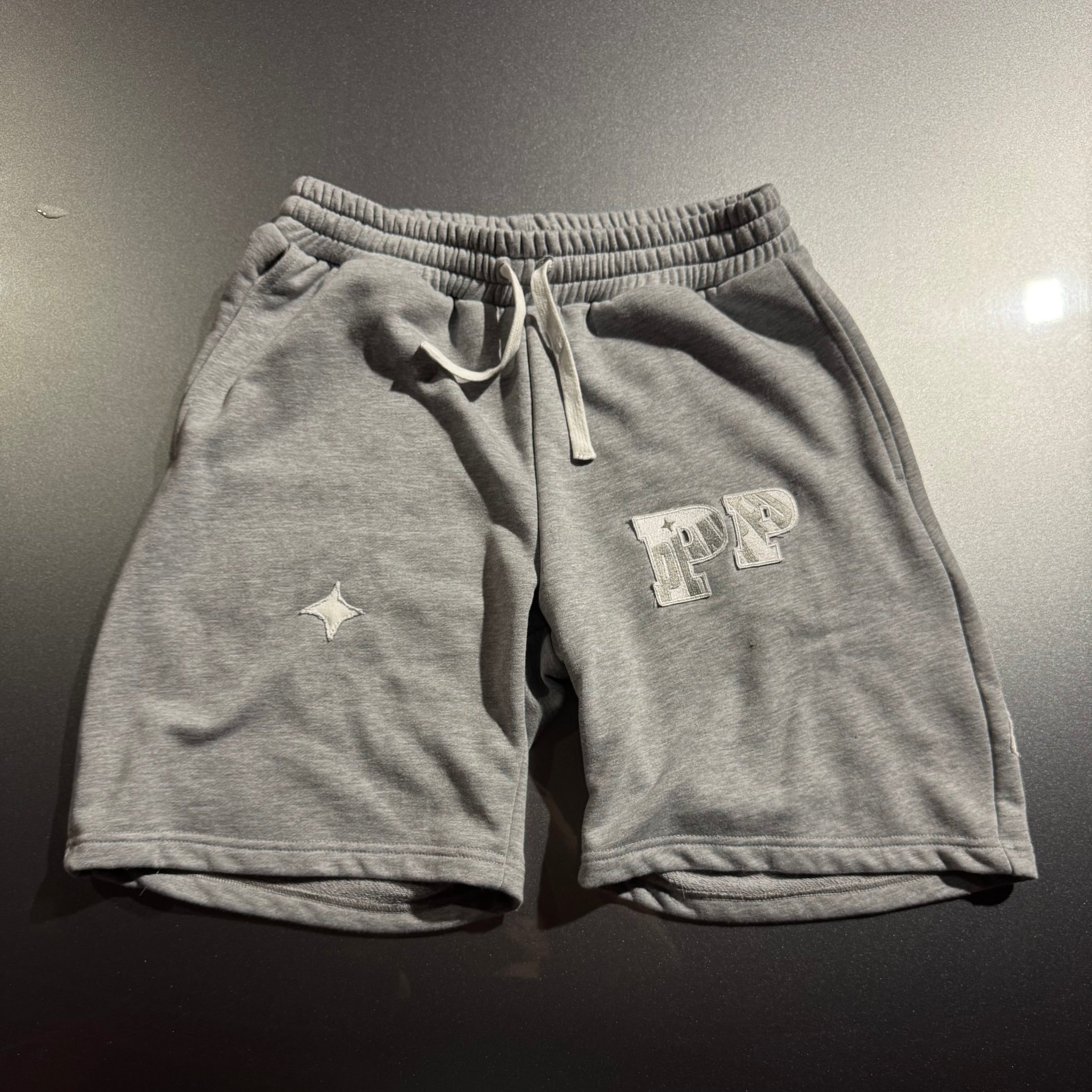 PIMPED SHORTS 1.0 GREY-WHITE